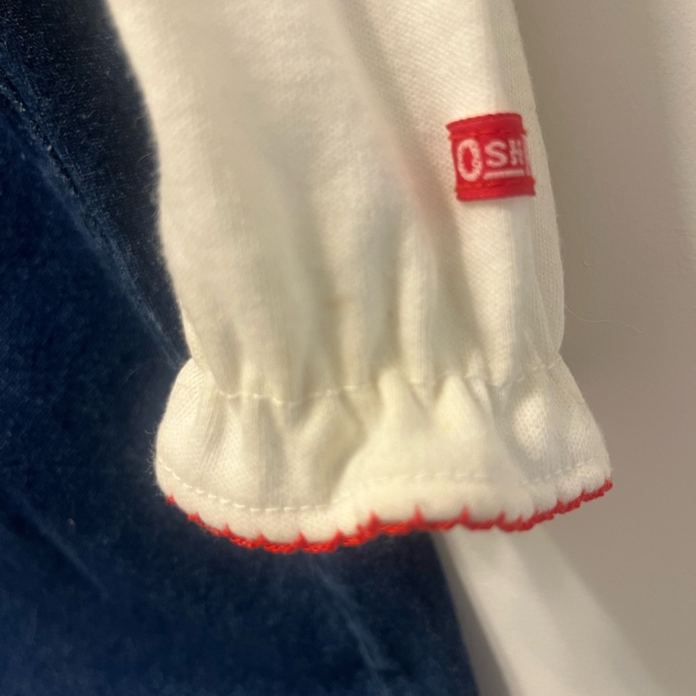 Vintage OshKosh B'gosh Denim Jumper and Top Set. Made in USA. Size 6 - Picture 5 of 7